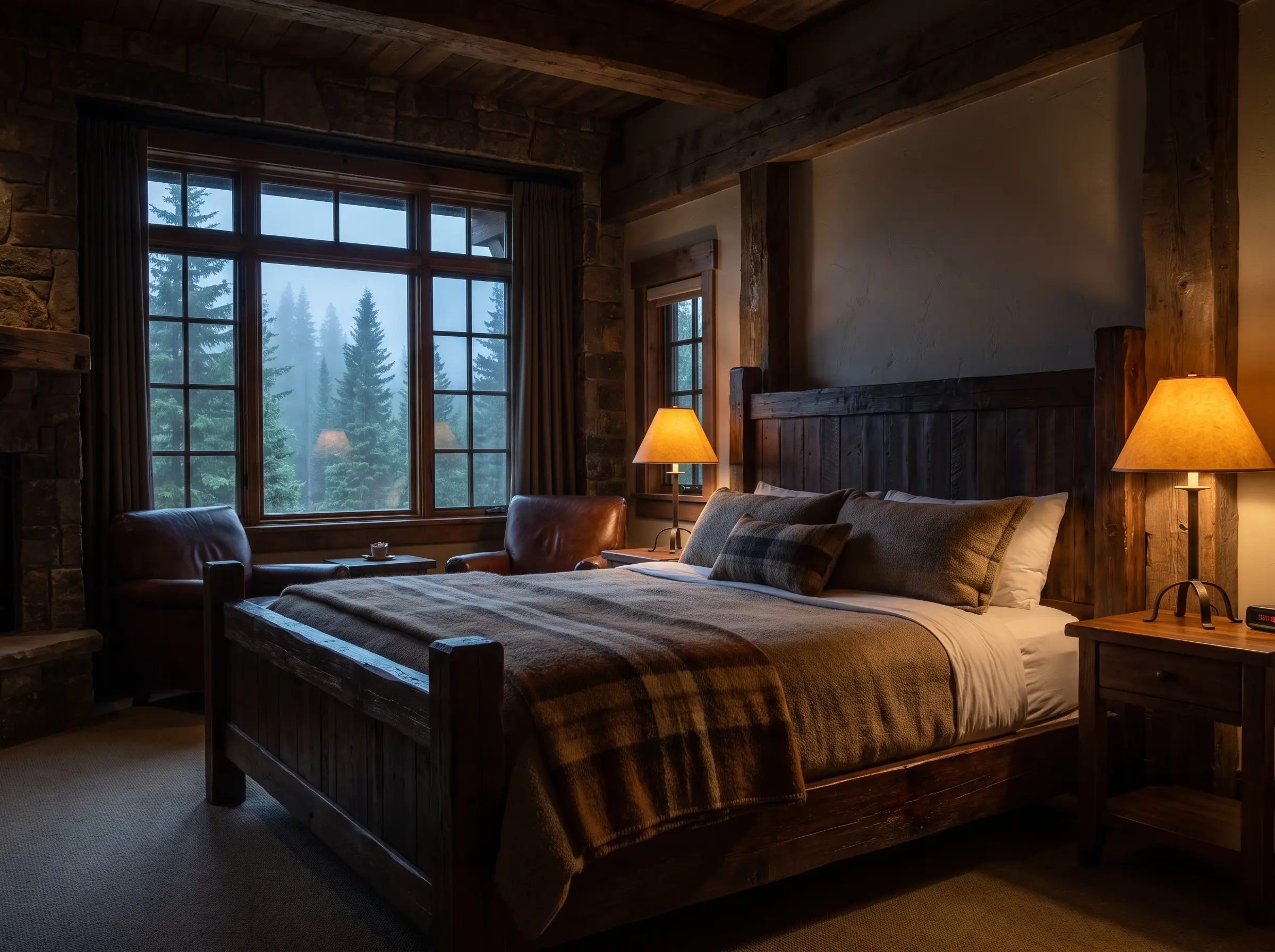 Zimmer Fährte — Doppelzimmer zur Waldseite