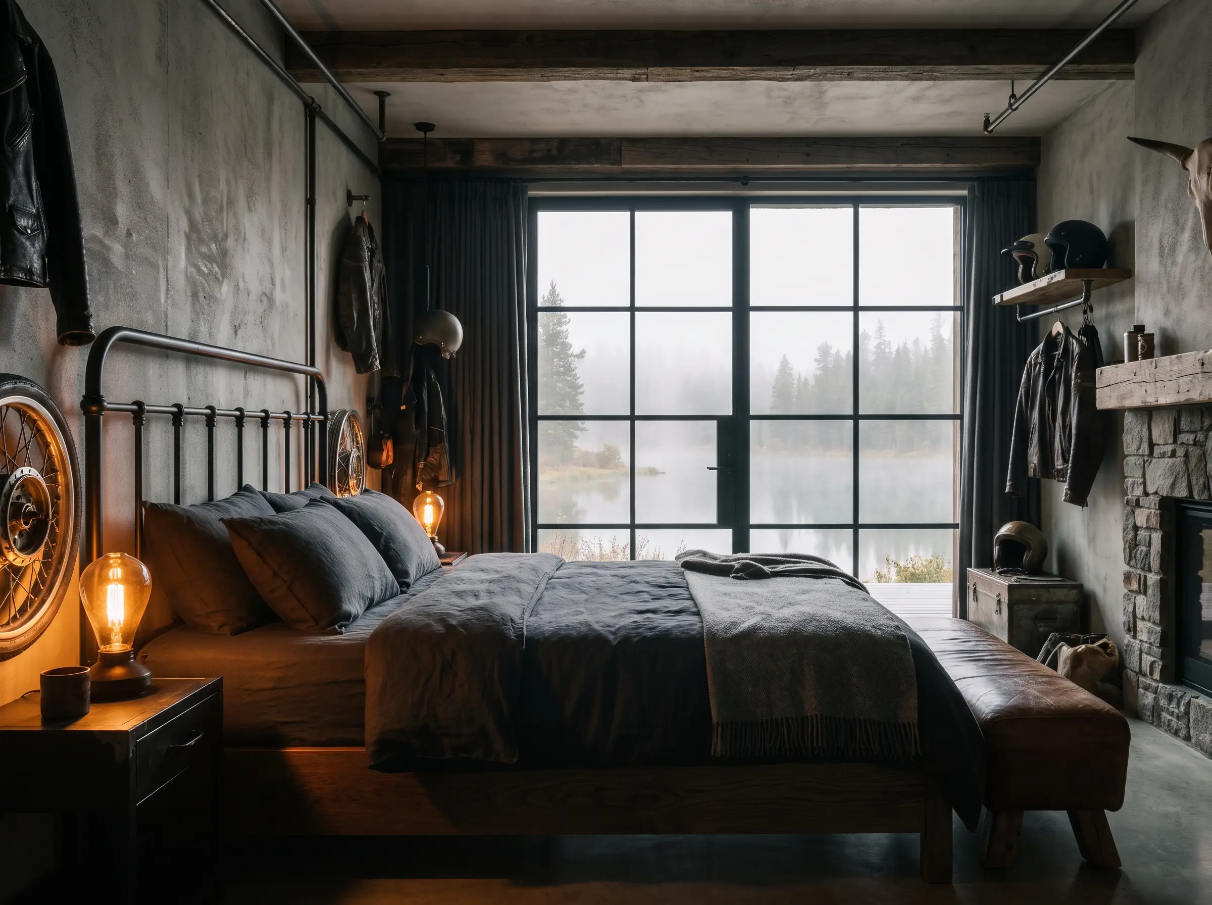 Zimmer Silbermond — Doppelzimmer mit Seeblick